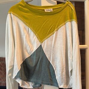 Listicle Olive Green Knit Top
